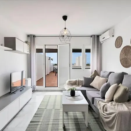 Duplex Con Vistas Al Mar, Piscina Y Gimnasio - Abejeras 226 Estepona