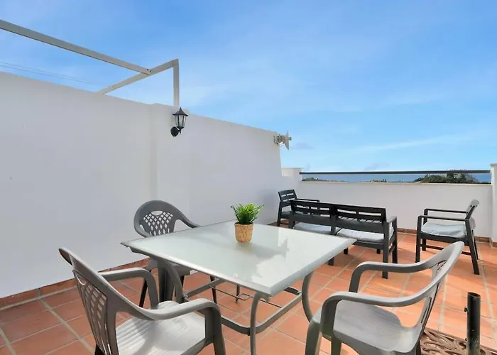 Duplex Con Vistas Al Mar, Piscina Y Gimnasio - Abejeras 226 Estepona